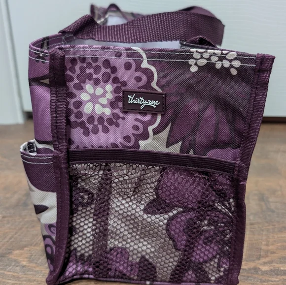 Thirty-One Plum Blossom Floral Caddy - Picture 5 of 10